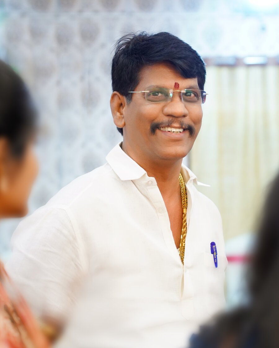 Ramesh Jonnalagadda Garu, founder of Sai Manikanta Caterers